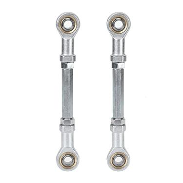 Imagem de KIMISS 2 peças de 150 mm - 170 mm 8 mm Conjunto de junta esférica para mini quadriciclo elétrico de 49 Go Kart + kit de barra de direção para direção, conjunto de direção