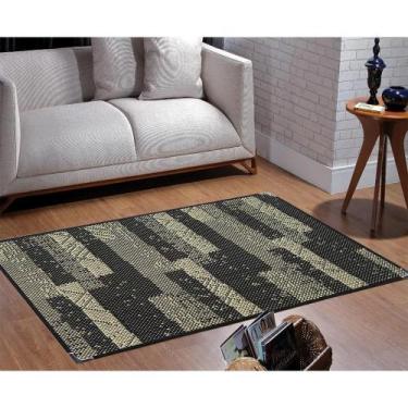 Imagem de Tapete Sisal Sala 1,50 X 2,00 Antiderrapante Preto S-562 - Lancer