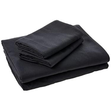 Imagem de JOGO DE LENÇOL SOFT TOUCH SOLTEIRO 3PÇS PRETO