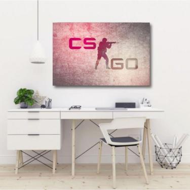 Imagem de Quadro decorativo CSGO - Jogos - B Tela em Tecido