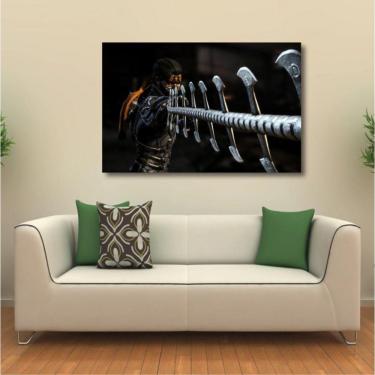 Imagem de Quadro Mortal Kombat decorativo com Tela em Tecido 3