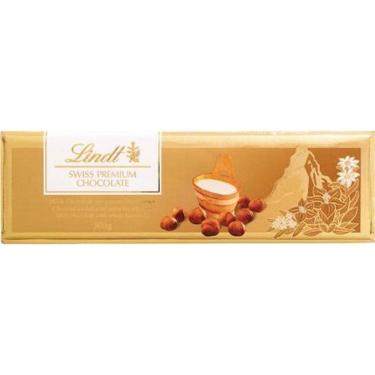 Imagem de Chocolate Suiço Lindt ao Leite com Avelãs Golden Bar 
