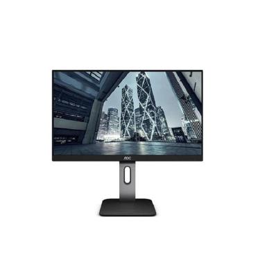 Imagem de Monitor Aoc Led 23,8 Pol Widescreen com Ajuste Vga Hdmi Dp 4 Usb 3.1