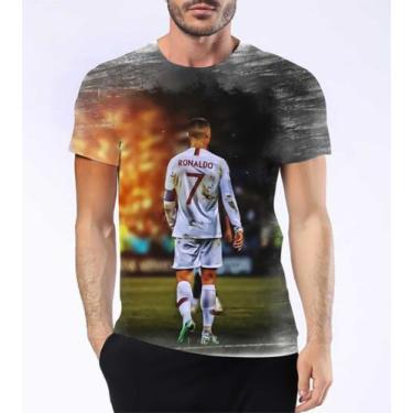 Imagem de Camisa Camiseta Cristiano Ronaldo Cr7 Jogador Futebol Hd 6 - Estilo Kr