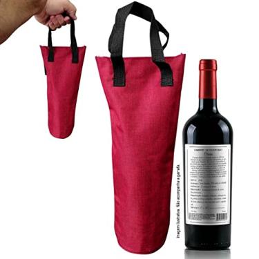 Imagem de Bolsa winbag sacola termica para transportar 1 garrafa de vinho