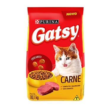Imagem de Purina Ração Gatos Adultos Gatsy Carne 10 1Kg