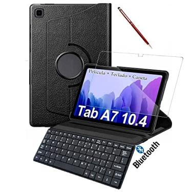 Imagem de Capa Teclado Para Tablet Samsung Tab A7 10.4" + Pelicula caneta