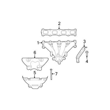 Imagem de Mopar 0469 3346AB, Exhaust Manifold Gasket