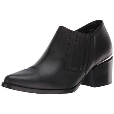 Imagem de Steve Madden Women's KORRAL Western Boot, Black Leather, 8.5 M US