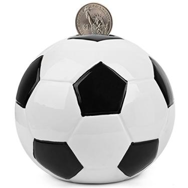 Imagem de FORLONG FL2002 cofrinho de cerâmica para cofrinho de moeda para crianças-futebol estilo A-Soccer FL-2002-Soccer