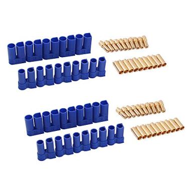 Imagem de OliRC 10 pares conector EC5 fêmea macho 5,0 mm plugue de banana para bateria elétrica RC ESC Lipo Motor(C121-10)