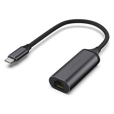 Imagem de Upgrow Adaptador USB C para Ethernet portátil USB C 3.0 para 1-Gigabit 10/100/1000 Mbps RJ45 para MacBook Pro, MacBook Air, iPad Pro, ChromeBook, XPS, Galaxy e mais