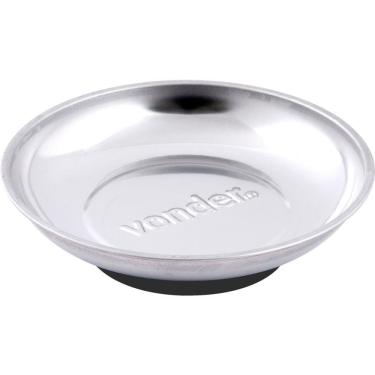 Imagem de Prato Bandeja Magnetica Redonda Aço Inox 150Mm Vonder