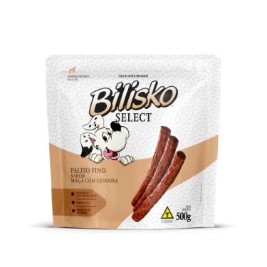Imagem de Bilisko Petisco Palito Fino Sabor Maçã Com Cenoura Para Cães - 500G