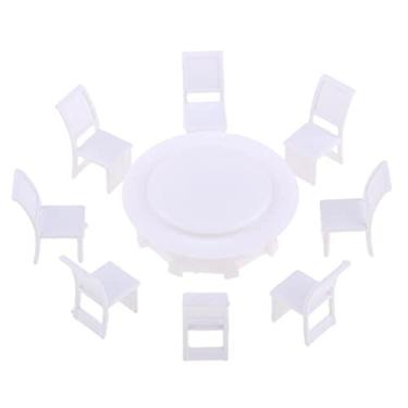 Imagem de Colaxi 8 + 1 Table Minimool for Dollhouse Diorama Layout 1: 100 Lane Ho