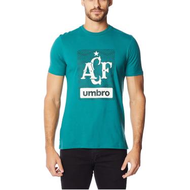 Imagem de Camiseta Chapecoense Concentração II 2021, Umbro, Masculino, Verde, P