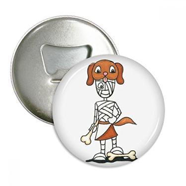 Imagem de Egito Múmia Horus chapéu abridor de garrafa ímã de geladeira emblema multifuncional