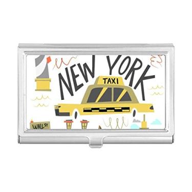 Imagem de America New York City Liberty Illistration Porta-cartão carteira de bolso