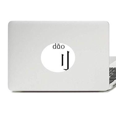 Imagem de Adesivo de notebook com emblema de vinil do personagem chinês