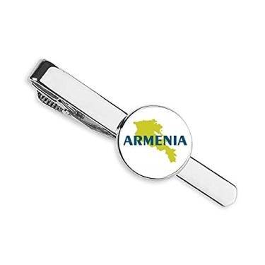 Imagem de Mapa Armenia Europa gravata clipe de gravata gravata presente homem de negócios