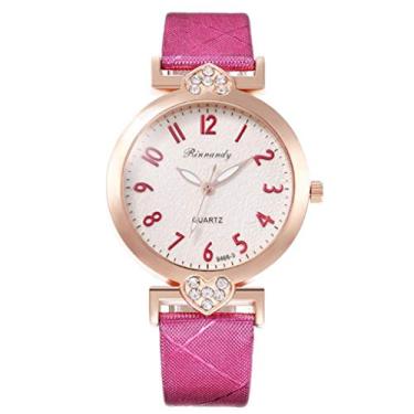 Imagem de Bigfanshu Fossil Relógios para mulheres tendência da moda relógio estudante lazer digital feminino cinto