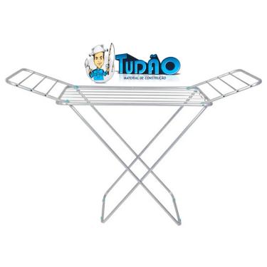 Imagem de Varal Chao C/Aba Aluminio Slim 143x49x90 MOR