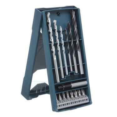Imagem de Kit com 15 Peças Mini X-Line para Madeira e Concreto Bosch 30289