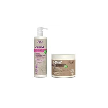 Imagem de Apse Cachos Gelatina 500 ml + Crespo Power Creme Pentear 500 gr