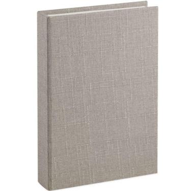 Imagem de Caixa livro em mdf/linho cinza 28x20 cm
