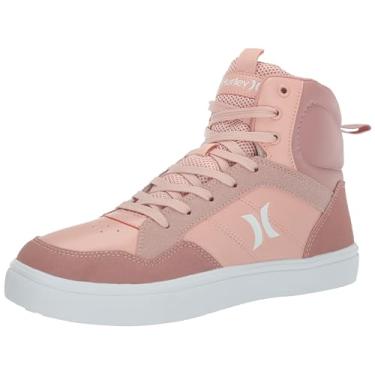 Imagem de Hurley Tênis feminino Break Hi-top, Conhaque, 9