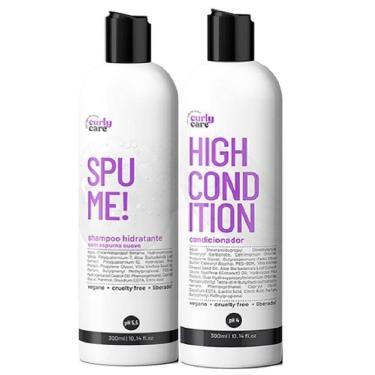 Imagem de Curly Care Shampoo Spume E Condicionador High Condition 2x300ml