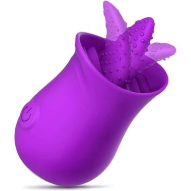 Imagem de Sugador de Clitóris Vibrador Sucção Clitóris Estimulação Feminino Brinquedos Erótico Língua Vibrador Feminino Clitóris