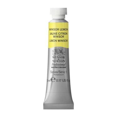 Imagem de Winsor & Newton Aquarela profissional, tubo de 5 ml (4,8 g), limão Winsor