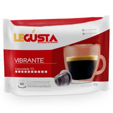 Imagem de Cápsulas De Café Legusta Vibrante - Compatíveis Com Nespresso - 10 Un.