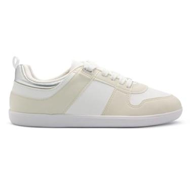 Imagem de Tênis Vizzano Feminino Casual Pelica/metalizado Premium Bco/bco Off/prata 1430.104.18533.88757 36