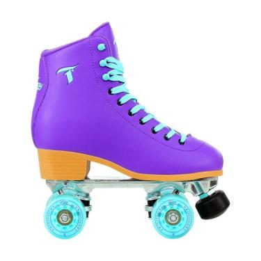 Imagem de Patins Quad Traxart Foxxy Roxo - 58mm x 32mm ABEC-5-Feminino