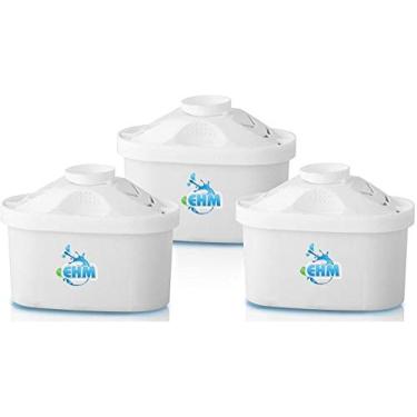 Imagem de EHM Cartucho de substituição para jarra de água alcalina SureFlow – Água potável saudável, pH 8,5-9,5, sistema de filtragem e hidratação de 6 estágios