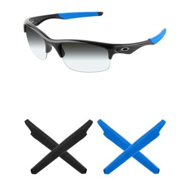 Imagem de Mryok – Opções de substituição para óculos de sol Oakley Bottle Rocket, Sky Blue & Black, One Size