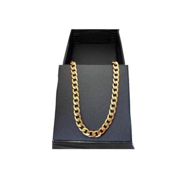 Imagem de Cordão masculino Banhado a ouro 18k - 8mm