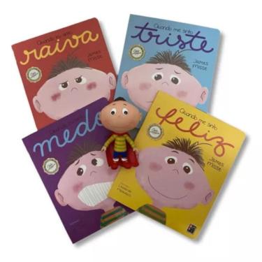 Imagem de Kit - Coleção sentimentos e emoções - Cartonado + miniatura