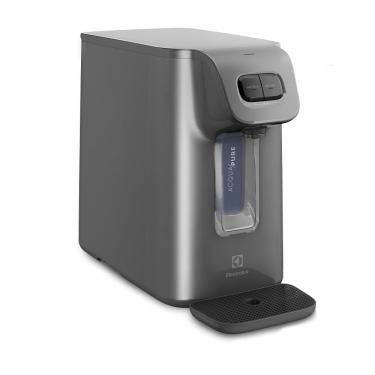 Imagem de Purificador de Água Electrolux PC01X com Sistema Eletrônico, Aqua Pure e Compressor Ecológico – Cinza