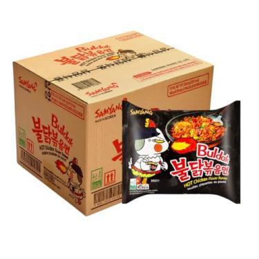 Imagem de Caixa Lamen Coreano Super Apimentado Buldak Hot Chicken Flavor Ramen 140g - 40 Pacotes