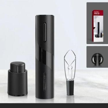 Imagem de Abridor De Vinho Elétrico Com Corta Lacre Criativo Design Mo - oem