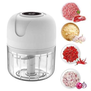 Imagem de Moedor E Triturador De Alimentos Mini Com Usb Recarregável - Relet