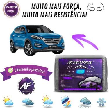 Imagem de Capa De Cobrir Carro Tucson Nova Forrada Impermeável Armada Force - Ar