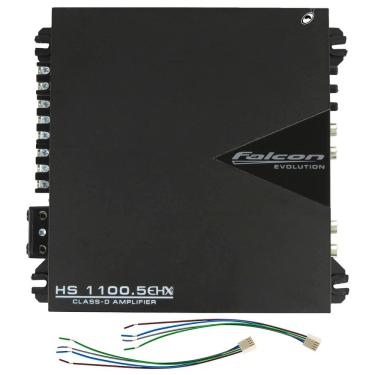 Imagem de Módulo Amplificador Falcon Digital HS1100.5EHX 5 Canais 750W RMS