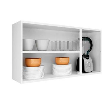 Imagem de Armário Itatiaia Aéreo Três Portas Luce IP3-105, BRANCO NEVE