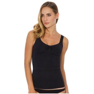 Imagem de Camisete Modeladora Plié 50314 Control Alta Compressão, Preto, M