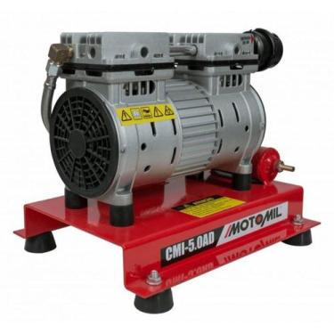 Imagem de Compressor Ar Direto Isento 5 Pés 220V CMI-5,0AD Motomil