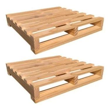 Imagem de 2 Pallets de fácil manuseio para uso interno e externo - Technox